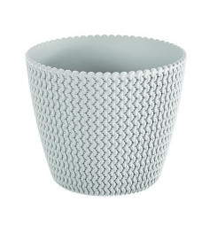 Kvetináč SPLOFY 157/132 mm, 1.7 lit., biely