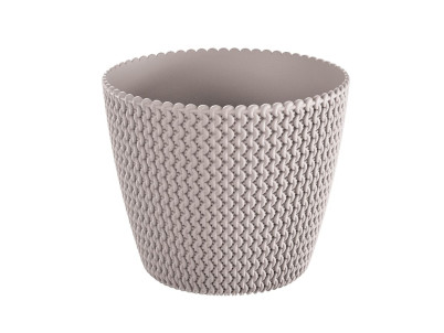 Kvetináč SPLOFY 218/184 mm, 5.0 lit., mocca