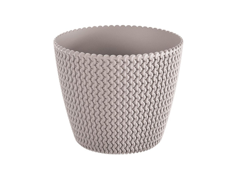 Kvetináč SPLOFY 218/184 mm, 5.0 lit., mocca