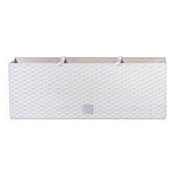 Kvetináč RATO Case 500, biely, CWS, so zavlažovacím systémom