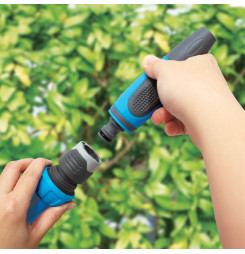 Rýchlospojka AQUACRAFT® 552035, SoftTouch 5/8"-3/4", 16-19 mm, na hadicu, záhradná rýchlospojka, Sellbox 40 ks