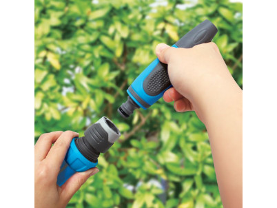 Rýchlospojka AQUACRAFT® 552035, SoftTouch 5/8"-3/4", 16-19 mm, na hadicu, záhradná rýchlospojka, Sellbox 40 ks