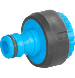 Adaptér AQUACRAFT® 552185 SoftTouch G3/4"-1/2", na záhradnú hadicu, Sellbox 70 ks