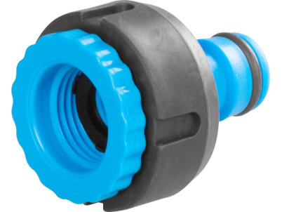 Adaptér AQUACRAFT® 552185 SoftTouch G3/4"-1/2", na záhradnú hadicu, Sellbox 70 ks