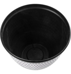 Kvetináč Strend Pro Marble, 37x30 cm, hnedý