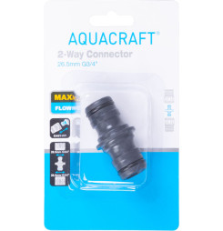 Spojka AQUACRAFT® 550916, MAX-Flow, 3/4", na hadicu, záhradná