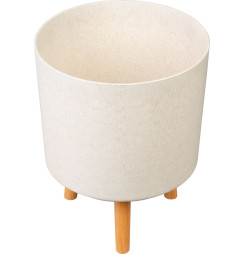 Kvetináč Strend Pro, farba White Weath Finish, 30x30x37 cm