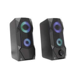 FLOW speakers 2.0 RGB black WHITE SHARK