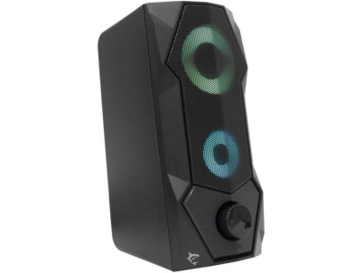 FLOW speakers 2.0 RGB black WHITE SHARK