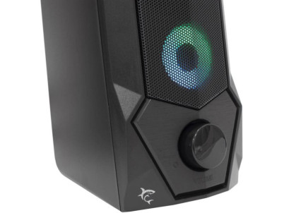 FLOW speakers 2.0 RGB black WHITE SHARK