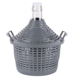 Demižón Strend Pro Cada Inco, 5 lit. sklenený, demižón na víno a pálenku, plastový kryt