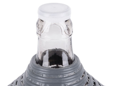 Demižón Strend Pro Cada Inco, 5 lit. sklenený, demižón na víno a pálenku, plastový kryt