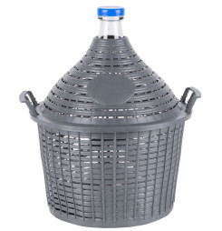 Demižón Strend Pro Cada Inco, 15 lit. sklenený, demižón na víno a pálenku, plastový kryt