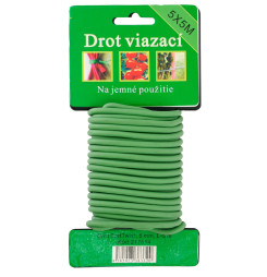 Drôt SoftTwist, 5 mm, L-5 m, viazací, záhradný