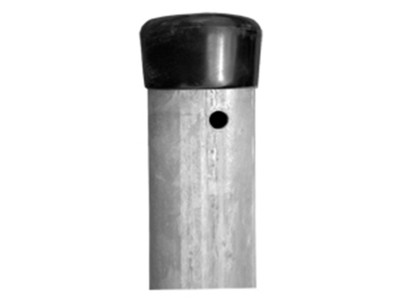 Stĺpik Strend Pro METALTEC ZN, 48/2000/1,50 mm, okrúhly, čiapočk