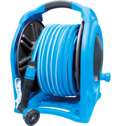 Navíjač AQUACRAFT® 990076, so záhradnou hadicou 1/2", L-25 m, pištoľ