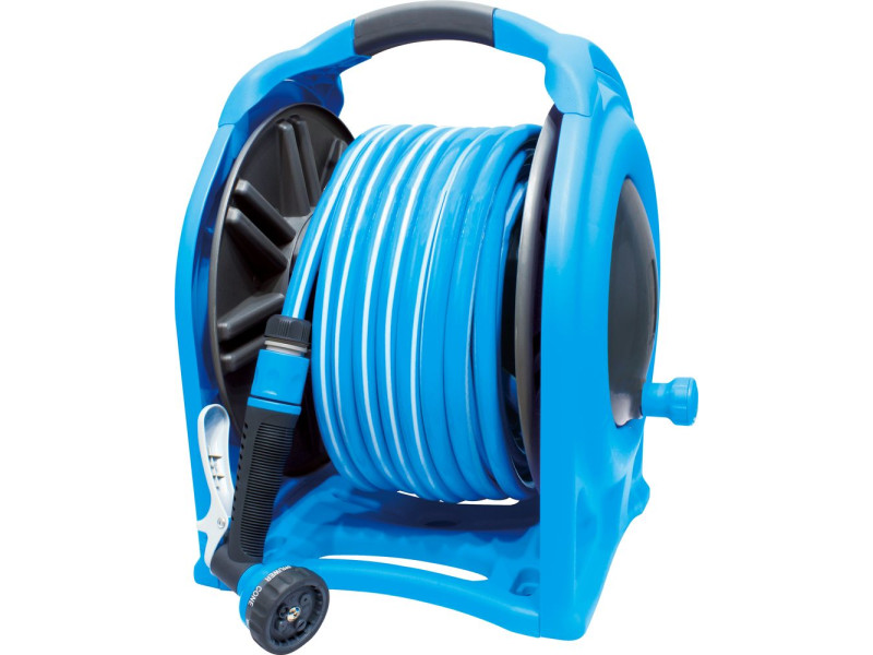 Navíjač AQUACRAFT® 990076, so záhradnou hadicou 1/2", L-25 m, pištoľ