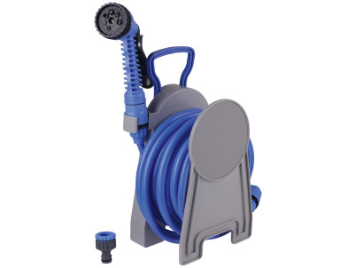 Navíjač Strend Pro HC421, so záhradnou hadicou L-10 m, pištoľ