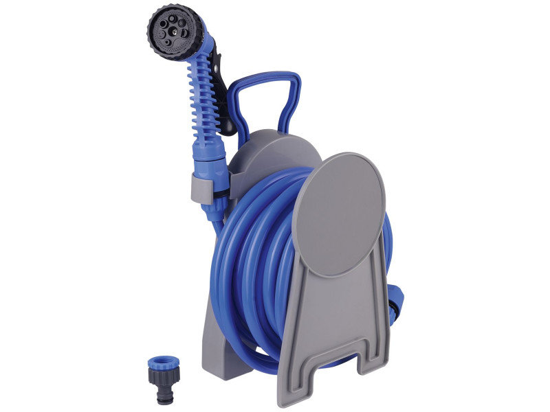 Navíjač Strend Pro HC421, so záhradnou hadicou L-10 m, pištoľ