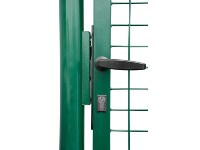 Brána Strend Pro METALTEC ECO, 1000/1400/50x50 mm, hranatý rám, zelená, jednokrídlová, záhradná, ZN+PVC, RAL6005 Brána Strend Pro METALTEC ECO, 1000/1400/50x50 mm, hranatý rám, zelená, jednokrídlová, záhradná, ZN+PVC, RAL6005