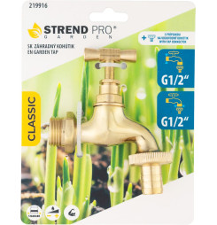 Kohútik Strend Pro, na umývadlo Gardens, mosadzný, 1/2"