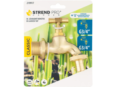 Kohútik Strend Pro, na umývadlo Gardens, mosadzný, 3/4"