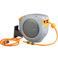 Navíjač Strend Pro Premium, na stenu, automatický 1/2", so záhradnou hadicou L-20+2 m