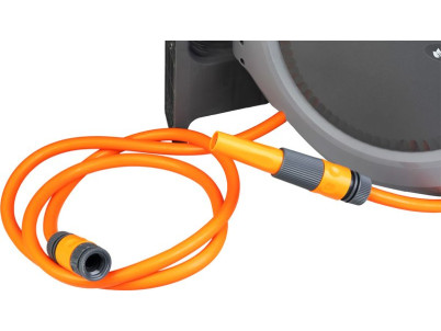 Navíjač Strend Pro Premium, na stenu, automatický 1/2", so záhradnou hadicou L-20+2 m
