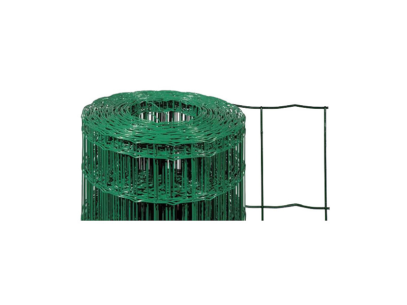 Pletivo EUROPLAST 1, 1500/100x50/2,20 mm, zelené, RAL 6005, Zn+PVC, ohradové, bal. 25 m