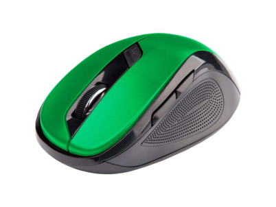 C-TECH WLM-02 čierno-zelená bezdrôt. myš