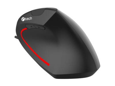 C-TECH VEM-09C ergonomická myš