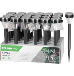 Lampa Strend Pro Hamal, 34,5 cm, solárna, 1x LED, AAA, Sellbox 24 ks