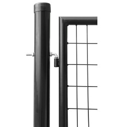 Brána Strend Pro METALTEC DUO, 3580/1750/100x50 mm, antracit, dvojkrídlová, záhradná, ZN+PVC, RAL7016
