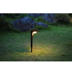 Lampa Strend Pro Garden, solárna, LED, so senzorom pohybu, 10,2x13x52,5 cm