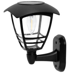 Lampa Strend Pro Garden, solárna, na stenu/plot, 15x15x21 cm