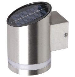 Lampa Strend Pro Garden, solárna, LED svietidlo na stenu/plot, 9x12x14 cm