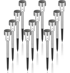 Lampa Strend Pro Adria, solárna, 1xLED, nerez, 4,7x30,5 cm, Sellbox 24 ks