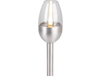 Lampa Strend Pro Candle, solárna, 1x LED, nerez, 6x28 cm, Sellbox 24 ks Lampa Strend Pro Candle, solárna, 1x LED, nerez, 6x28 cm, Sellbox 24 ks