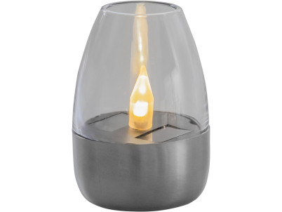 Lampa Strend Pro Garden, nerez, solárna, 6x8,5 cm, 1x LED, Sellbox 12 ks