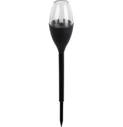 Lampa Strend Pro Garden, plast, efekt plameňa, solárna, 6,5x40 cm, 1x LED, Sellbox 24 ks