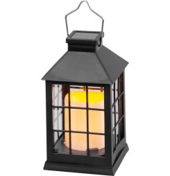 Lampáš Strend Pro Garden, solárny, efekt plameňa, 10,5x10,5x19 cm, Sellbox 6 ks