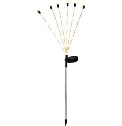 Lampa Strend Pro Garden Floro, solárna, 42xLED, 66 cm