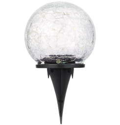 Lampa Strend Pro Garden Crackles, solárne, LED, 10x19 cm