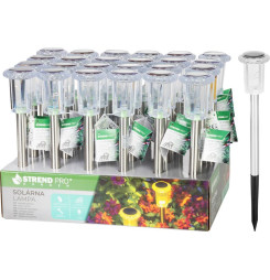 Lampa Strend Pro Garden Lisa, solárna, 1xLED, 5,5x32,5 cm, Sellbox 24 ks