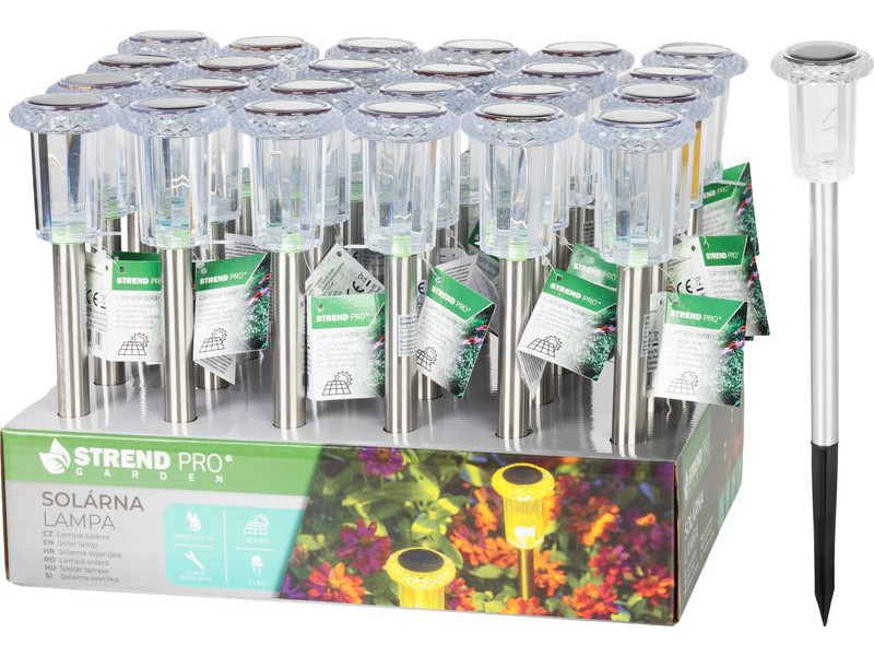 Lampa Strend Pro Garden Lisa, solárna, 1xLED, 5,5x32,5 cm, Sellbox 24 ks Lampa Strend Pro Garden Lisa, solárna, 1xLED, 5,5x32,5 cm, Sellbox 24 ks