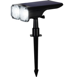 Svietidlo Strend Pro, solárne, LED, na stenu/zem, 16x10x27 cm