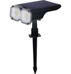 Svietidlo Strend Pro, solárne, LED, na stenu/zem, 16x10x27 cm