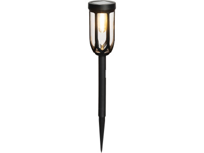 Lampa Strend Pro Garden Elis, solárna, čierna, LED, 7,5x42 cm, Sellbox 12 ks