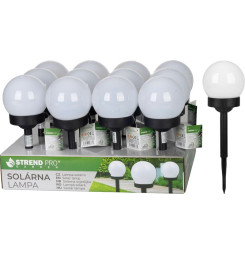 Lampa Strend Pro Garden Rainbow, solárna, farebná, LED, 10x34 cm, Sellbox 12 ks