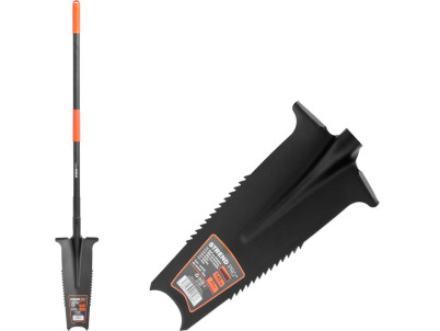 Rýľ Strend Pro, na korene, pílové zuby, HRC40-47, s násadou D